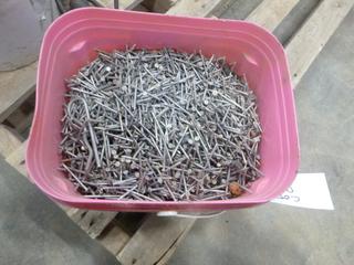 Pail of 1 1/2 In. Nails