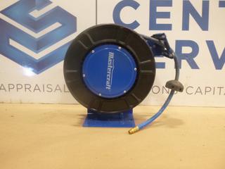 Mastercraft Hose Reel w/ 1/4 In. 300 PSI Hose, Unknown Length (F2)