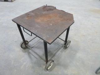 Welding Cart / Metal Table, 2 Ft. x 2 Ft. x 2 Ft.