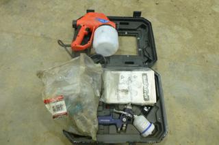 Mastercraft Paint Gun, c/w Patch Kits, Power Fist 120V Solenoid Paint Spray Gun, Model 8604506 (D1)