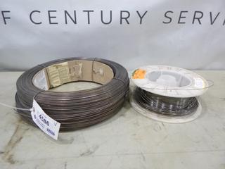 Qty of Corex Flux-Cor 2, 3/32 In., 60 lb. And Qty of Poswelding FX-5 1.2mm, 12.5 kgs, Flux Cored Arc Welding Wire (F2)