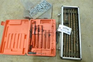Qty of Grease Nipples, Concrete Drill Bits, Snap Ring Pliers (K-2-3)