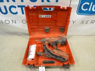Hilti GX120 Gas Actuated Nail Gun, SN 375524, Includes Hilti Case (P-3-1)