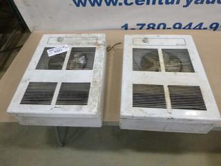 (2) Ouellet Electric Heaters, 22 In. x 16 In. x 5.5 In. (N-2-2)