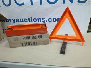 (2) Triangle Flare Kits - Each Kit Contains (3) Triangle Flares (C-2)