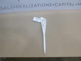 (10) Assorted Laser Cut Garden Markers (Upstairs)