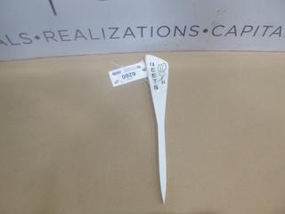 (7) Assorted Laser Cut Garden Markers (Upstairs)