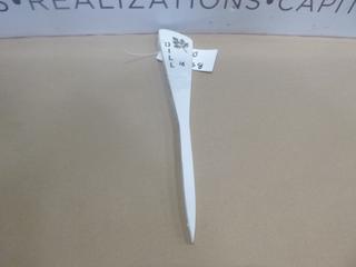 (5) Assorted Laser Cut Garden Markers (Upstairs)