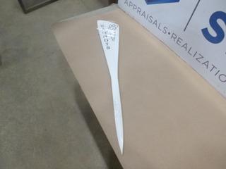 (8) Assorted Laser Cut Garden Markers (Upstairs)