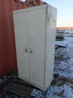 Metal Cabinet, 19 In. x 36 In. x 72 In.