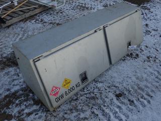 Storage box for a Truck, 75 In. x 22 In. x 21 In.