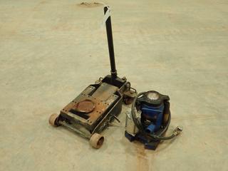 Propoint 4000 Lb Triplelift Vehicle jack c/w 35 Ton Pneumatic Jack (L-3-2)