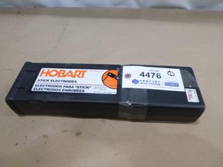 Unused Hobart Stick Electrodes, 5/32 In., 10 Lb, 130-160 Amps, AC or DCEP (E2)