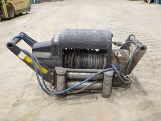 Snap On 12V 10,000 LB Winch, Model 87091, S/N 1308-000040 (L-4-1)