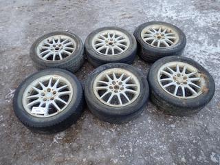 (6) 225/55R17 Tires and Rims, 30%