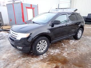 2007 Ford Edge SEL AWD c/w 3.5L, A/T, Showing 225,330 Kms, A/C, Fully Loaded, Leather, Power Sunroof, 265/60R18 Tires at 80%, VIN 2FMDK49C47BB01675 *Note: Boost to Start, Major Engine Issues, Engine Light On*