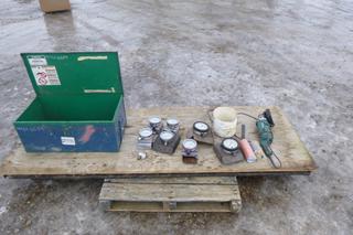 Greenlee Job Box, C/w with Contents, 30, In. x 16 In. x 12 In. (M-1-3)