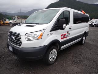 2017 Ford Transit 150 XLT Van C/w 3.5L Gas Engine, 6-Cylinder, Ecoboost, A/T, Quigley 4x4, 7 Seat. Showing 70,185kms. VIN 1FMZK1ZG0HKB11361