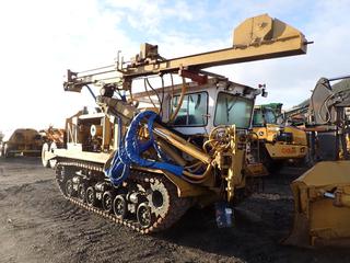 Nodwell Tracked Driller C/w Caterpillar 3300 Engine, Eaton Fuller Transmission And U/C 50%. Showing 7766hrs