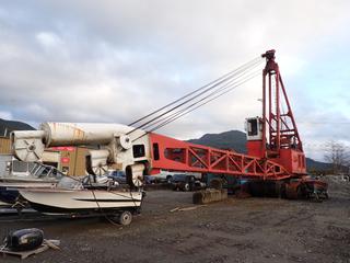 1993 S. Madill Model 4-525(144) Grapple Yarder C/w 24in Triple Grouser Pads, Kidde KVS 2000 Fire Suppression System, Cummins Engine, Main Line 1in, 51.7-Ton Break Strength,  Haulback 1in, 51.7 Ton Break Strength, Guyline 1‐3/8in, 96-Ton, Topping 1in, 51.7-Ton, Slack Puller 1in, 51.7-Ton, Straw 7/16in 10.2 Ton, New Topping Line Aug. 2016, Haulback (3 Months Old). Showing 4461hrs. SN 88025