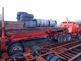 50ft Off Highway S/A Logging Trailer C/w Dual Rear Wheels And Deck, Part 192136. SN 382439