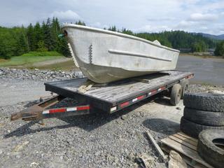 18ft T/A Equipment Trailer C/w 14.5LT Tires And Steel Rims