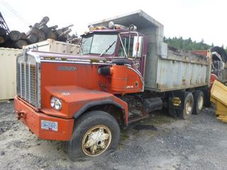 1978 Kenworth C500 T/A Dump Truck C/w Standard Transmission, 11R24.5 Tires And Steel Rims. VIN 900364C