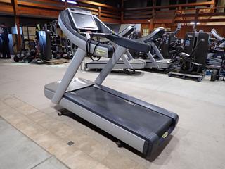 Techno Gym Model # DAK82V Run Now 700 Treadmill c/w 18" LCD Monitor, S/N DAK82V14000005.