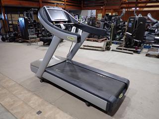 Techno Gym Model # DAK82V Run Now 700 Treadmill c/w 18" LCD Monitor, S/N DAK82V14000004.