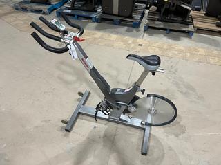 Keiser M3 Spin Bike with Star Trac Seat, Model # 005500PBC, S/N 111110-28131.