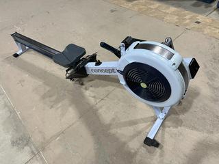Concept 2 Model D Indoor Rower c/w PM4 Monitor, S/N 0630100-ID4-410027751 .