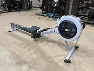 Concept 2 Model D Indoor Rower c/w PM4 Monitor, S/N 0630100-ID4-410025014.