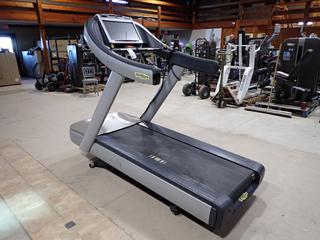 Techno Gym Model # DAK82V Run Now 700 Treadmill  c/w 18" LCD Monitor, S/N DAK82V14000002.