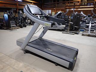 Techno Gym Model # DAK82V Run Now 700 Treadmill c/w 18" LCD Monitor, S/N DAK82V14000161.