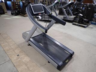 Techno Gym Model # DAK82V Run Now 700 Treadmill c/w 18" LCD Monitor, S/N DAK82V14000220.