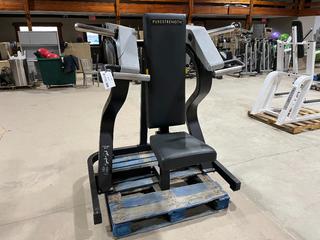 Techno Gym Pure Strength Plate Loaded Shoulder Press, S/N MG350014100087.