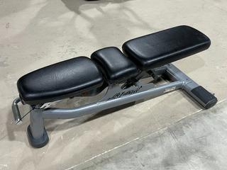 Life Fitness Adjustable Incline Bench.