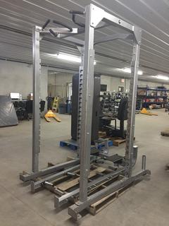 Hammer Strength Model OHDPR8-0101-301 Elite Power Rack, S/N 080710000713.