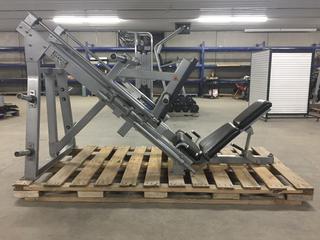 Hammer Strength Model HSLLP Plate Loaded Linear Leg Press, S/N HSLLP000351.
