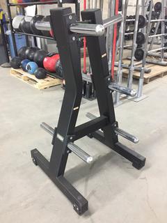Techno Gym Olympic Weight Tree.