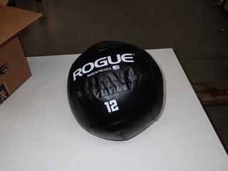 Rogue 12Lbs Medicine Ball, New.