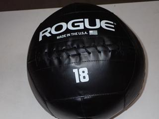 Rogue 18Lbs Medicine Ball, New.