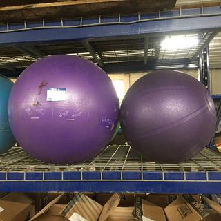 (2) Fitness Balls.