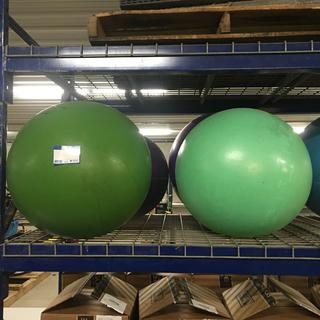 (2) Fitness Balls.