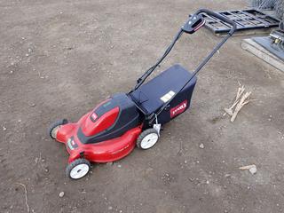 Toro E Cycler 20" Cordless Lawn Mower. *Requires Repair*.