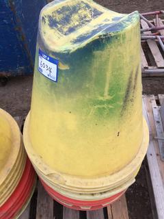 (10) Pipeline Barrier Safety Cones.