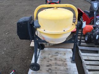 Electric Concrete Mixer.