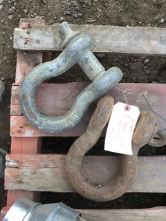 (2) heavy Duty Clevises and 6" to 4" Reducers.