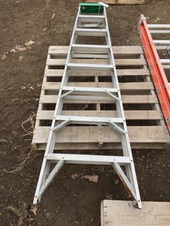 Louisville 8' Aluminum Step Ladder.