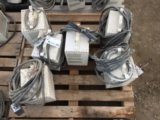 (6) Dimplex 4800 Watt Electric Fan Forced Heaters.